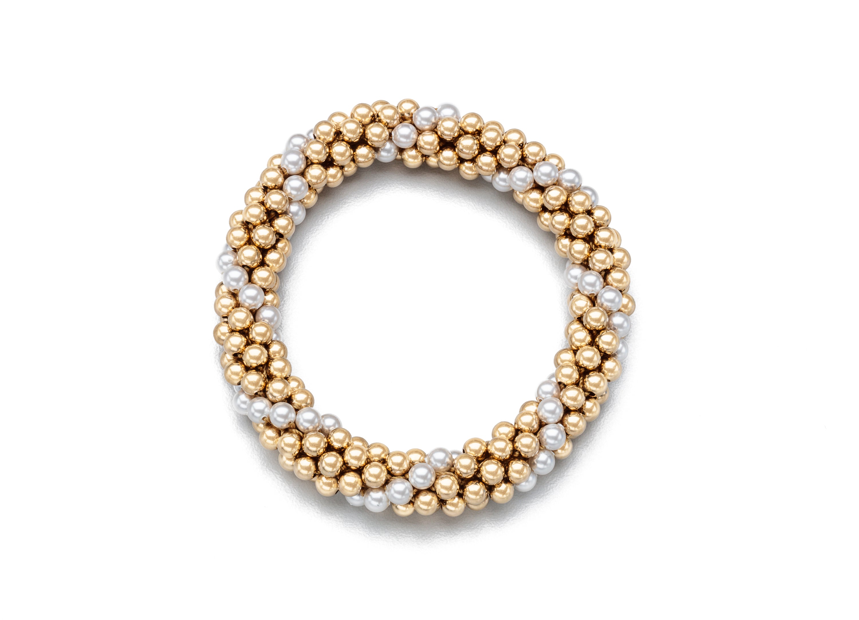 Party Wear Gold Tone Bracelet Flower Pattern Trendy Jewelry Collection  BRAC104